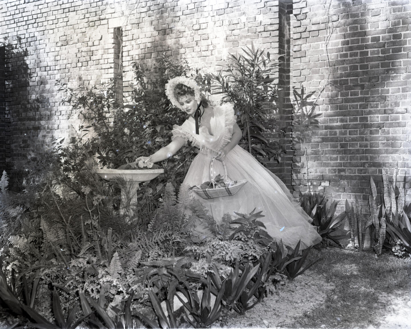 The Garden club's 1955 Flower Show at East Martello. Photo by Don Pinder.