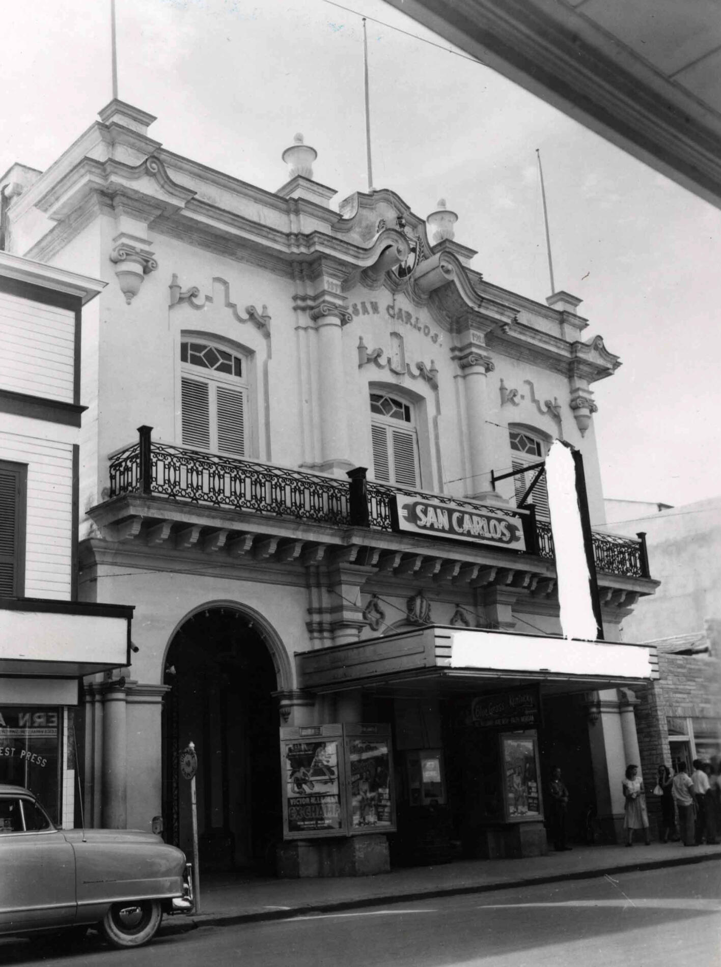 The San Carlos at 516 Duval Street C 1950s. Monroe County Library Collection.